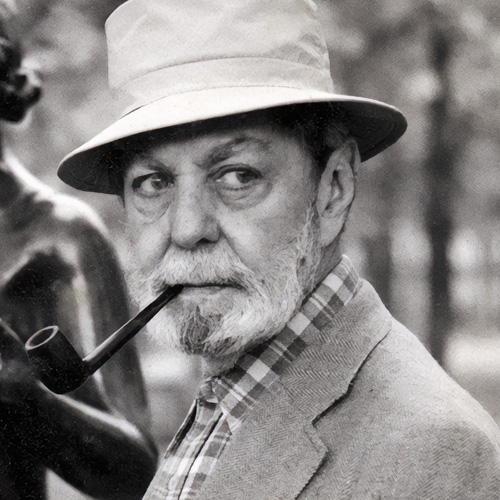 Photo ©  Huger Foote Courtesy of Huger Foote "Shelby Foote, in Paris, at the Tuileries C. 1998”