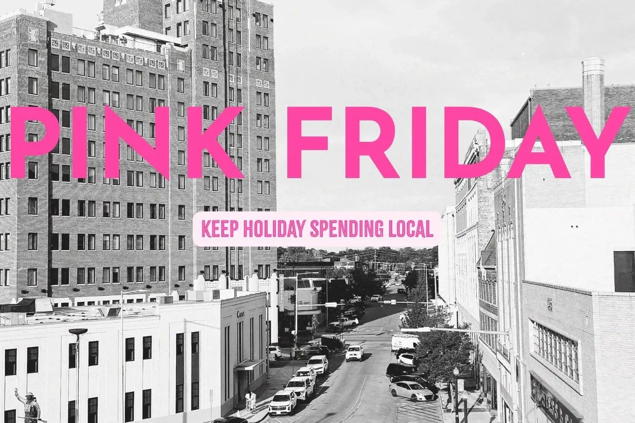 Downtown Meridian Pink Friday